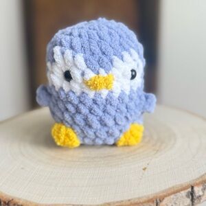 Handmade Crochet Baby Penguins Kawaii Plushies – Adorable Soft Amigurumi Gift